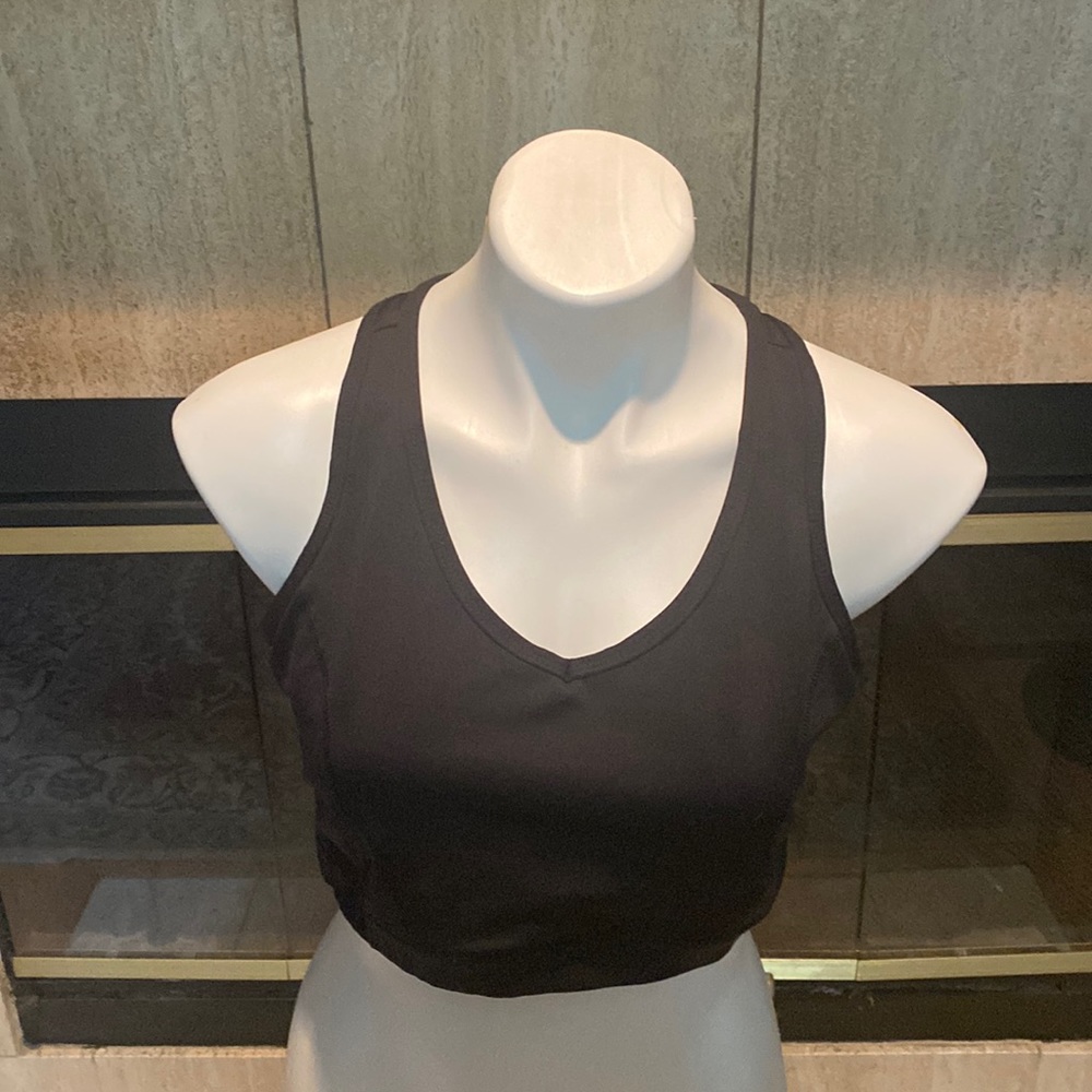 Danskin black sports bra